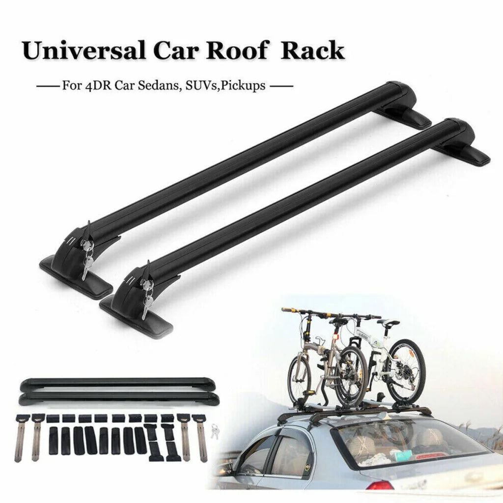 105cm Universal Car Roof Racks Carrier Adjustable Cross