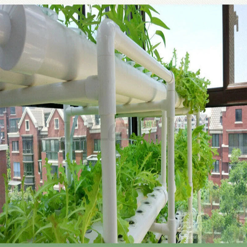 108 Plant Sites Hydroponic Grow Tool Kit Vegetable Garden