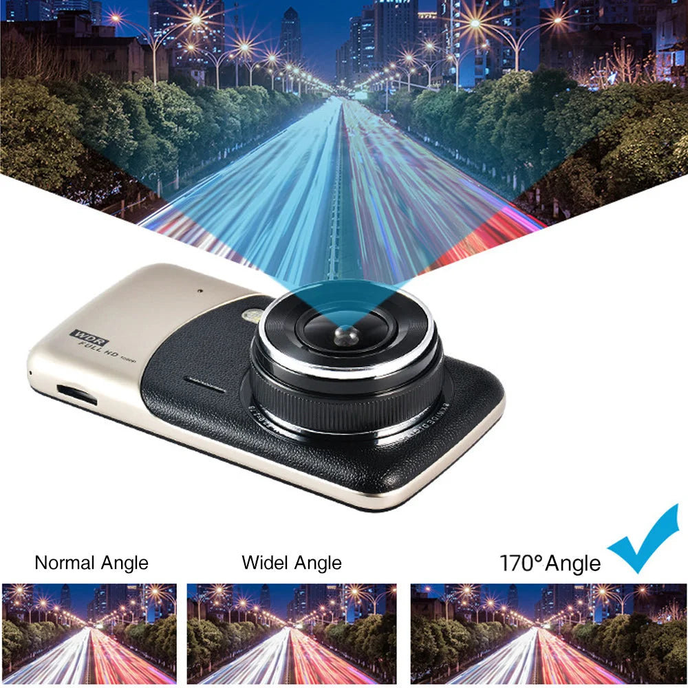 1080P Car Dash Camera Dual Front and Rear Video DVR