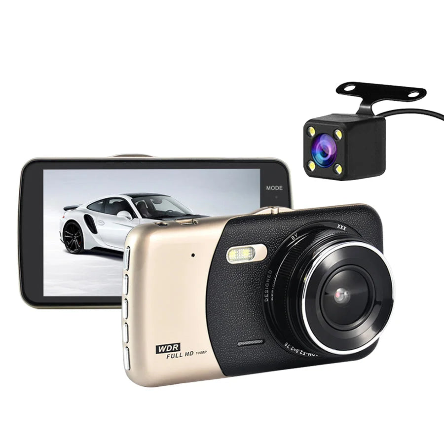 1080P Car Dash Camera Dual Front and Rear Video DVR