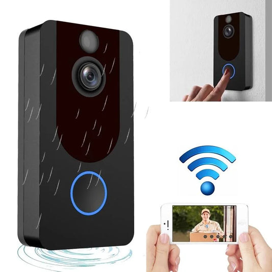 1080P Full Hd Wifi Security Doorbell With Intercom