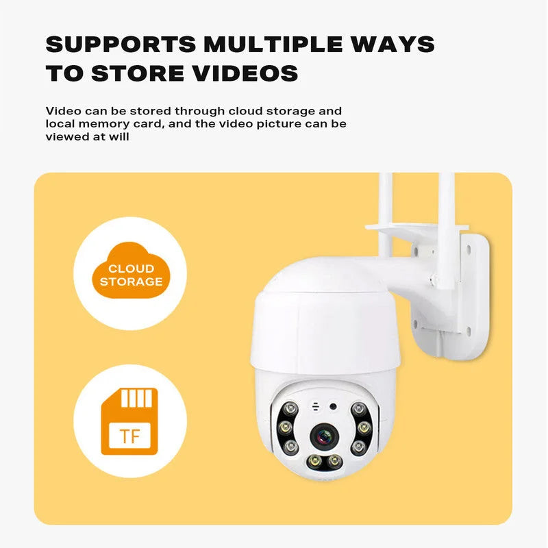 1080P Full HD Wireless Wifi IP Camera Home Security LED