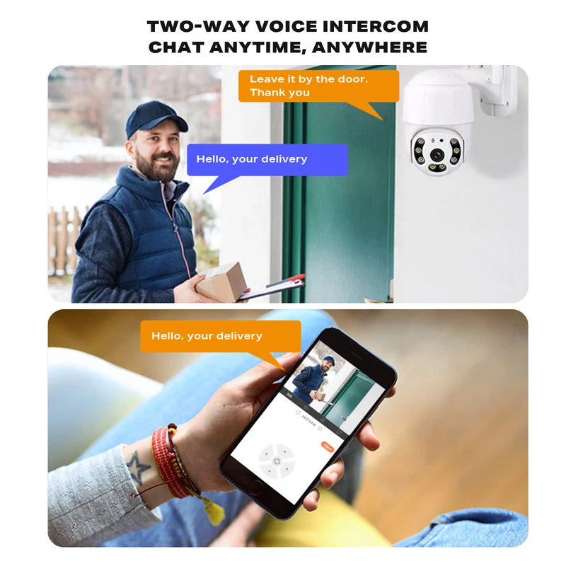 1080P Full HD Wireless Wifi IP Camera Home Security LED
