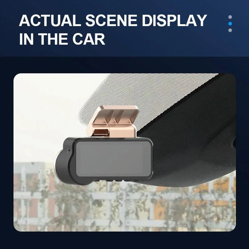 1080p Hd Night Vision Wifi Driving Recorder with In-car