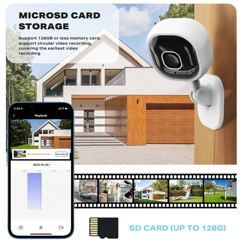 1080P HD WIFI Security Smart IP Camera Wireless Home CCTV