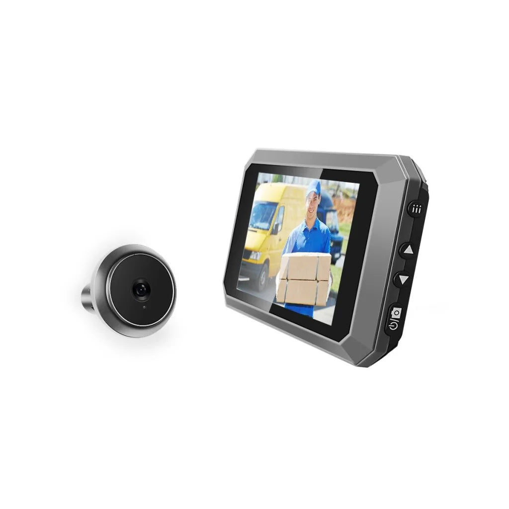 1080P Smart Digital Door Viewer With Night Vision - 3.97