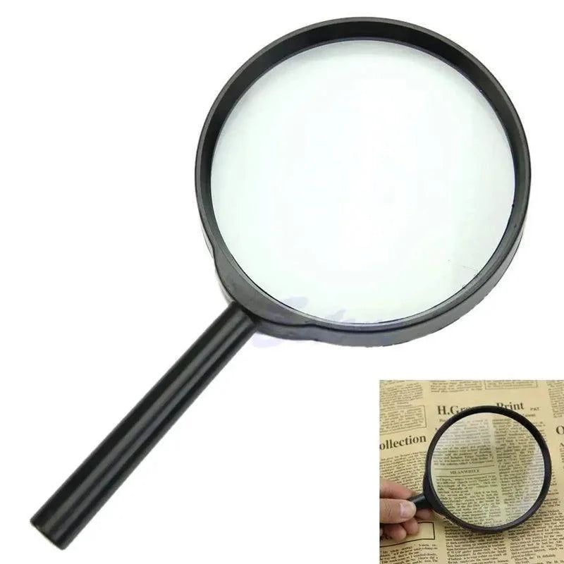 10cm Handheld Magnifying Glass Loupe for Optimal Reading