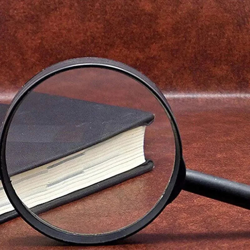 10cm Handheld Magnifying Glass Loupe for Optimal Reading