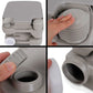 10L Outdoor Portable Camping Toilet Bonus Carry Bag