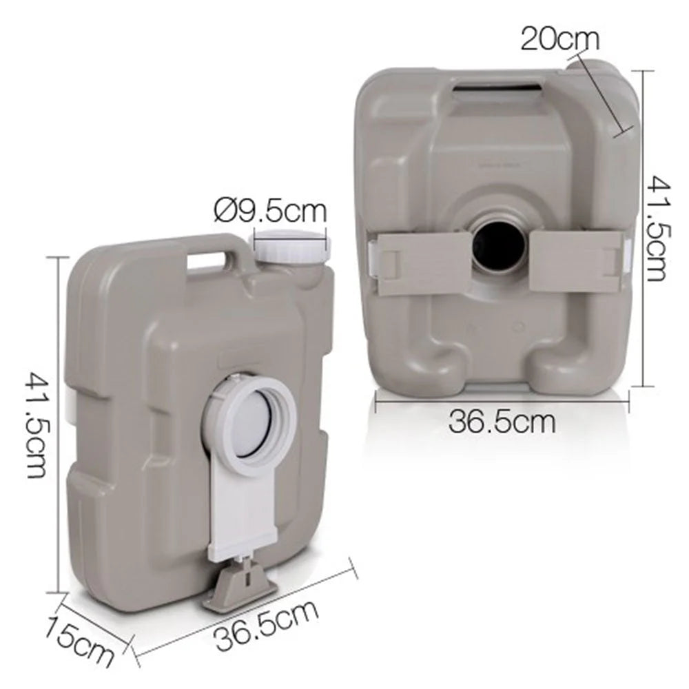 10L Outdoor Portable Camping Toilet - Outdoor Recreation >