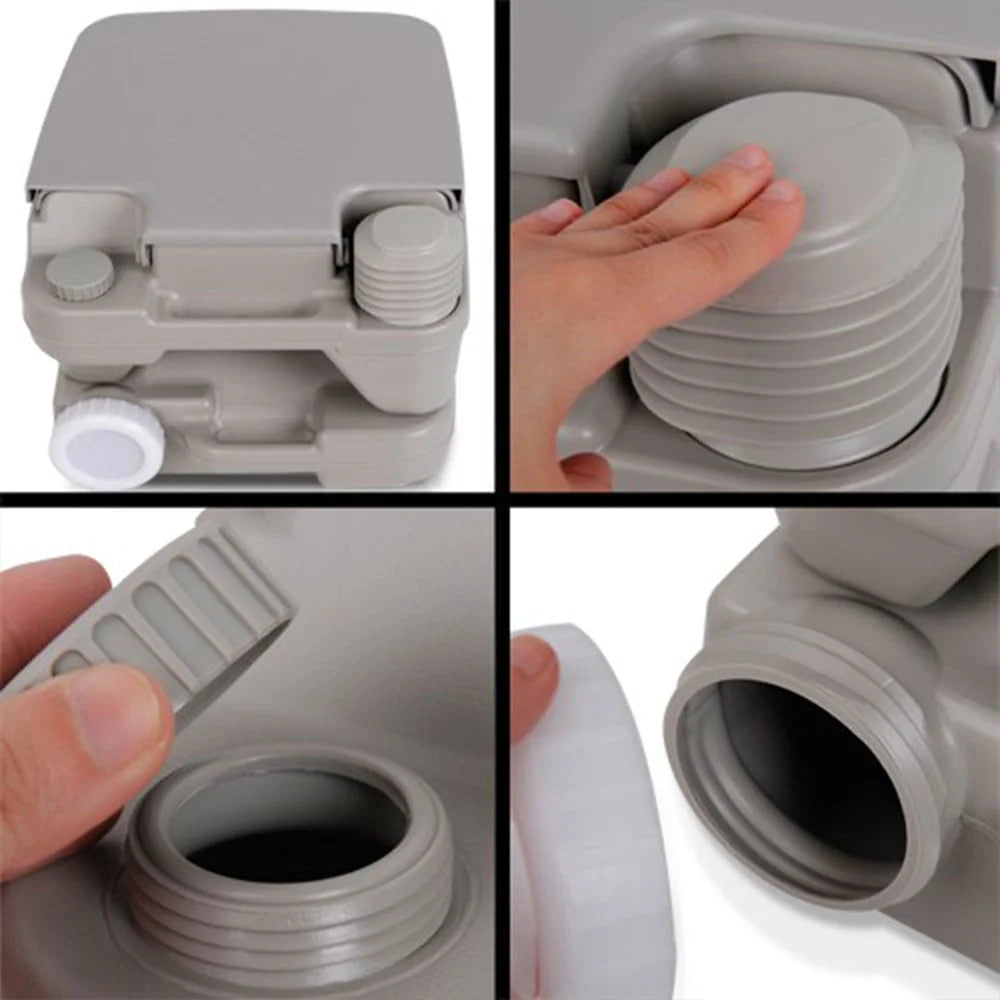 10L Outdoor Portable Camping Toilet - Outdoor Recreation >