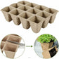 10PCS Biodegradable Seedling Trays Hole Starter