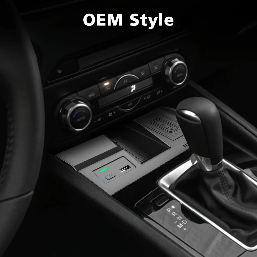 10W Wireless Charger For Mazda Cx-5 2017-2020 - Qi Standard-1915197526814887940