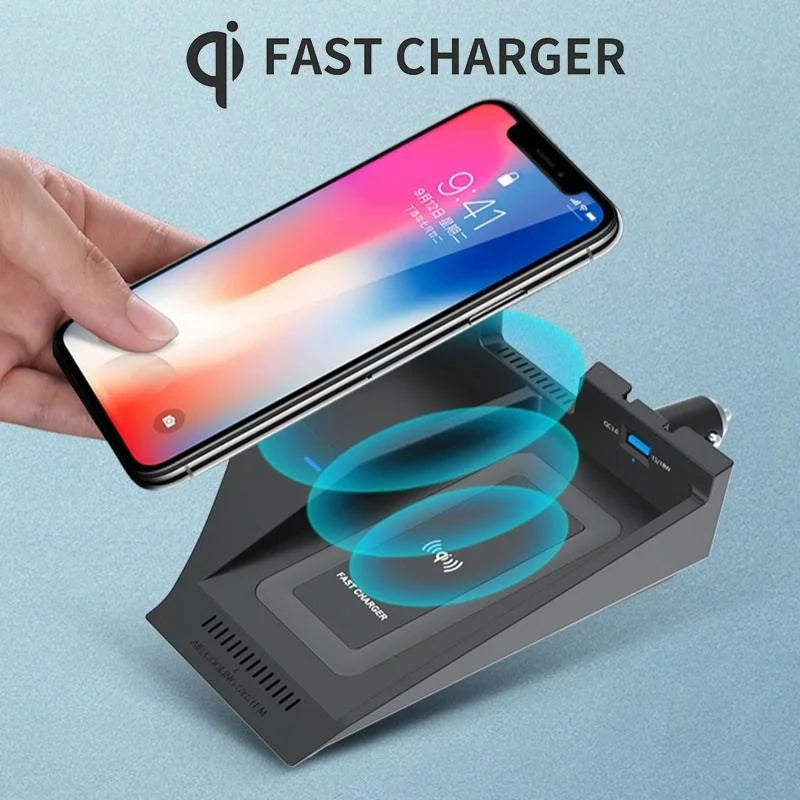 10W Wireless Charger For Nissan Sylphy 2020-2022 - Qi Standard Quick Charging-1915197846630567938