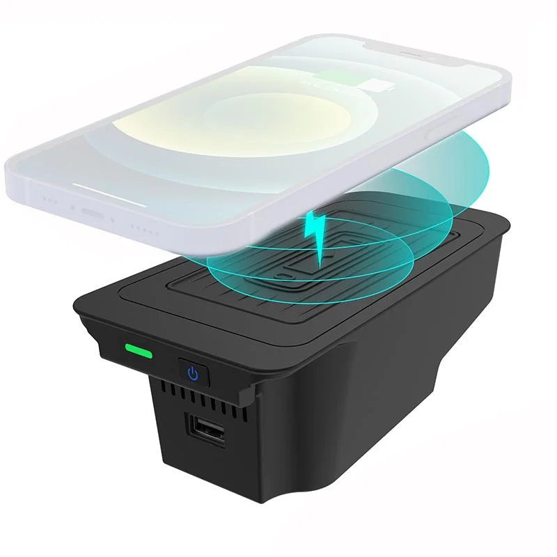 10W Wireless Charger For Volvo S60 2019-2021 - Qi Standard Quick Charging-1915197488575418375