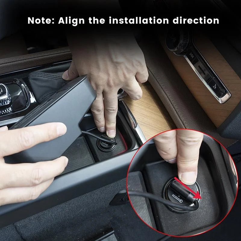 10W Wireless Charger For Volvo S60 2019-2021 - Qi Standard Quick Charging-1915197488575418370