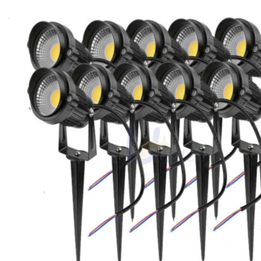 10X 12V LED waterproof Outdoor Garden Spotlights landscape