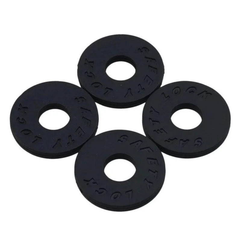 10X Black Guitar Strap Locks Anti-Slip for Acoustic