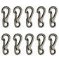 10X Mini Alloy Carabiner Keychain Durable Snap Spring Clip