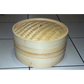 11 Inch Brand New Bamboo Steamer Set - 2 Steamer Baskets