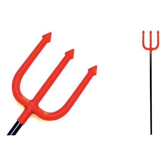 110cm HALLOWEEN RED DEVIL TRIDENT Fork Fancy Dress Costume