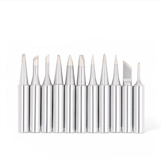11Pc Soldering Iron Tips Solder Rework Lead Free Hakko