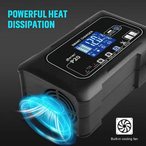 12/24V Automatic Car Battery Charger For Lithium Lifepo4