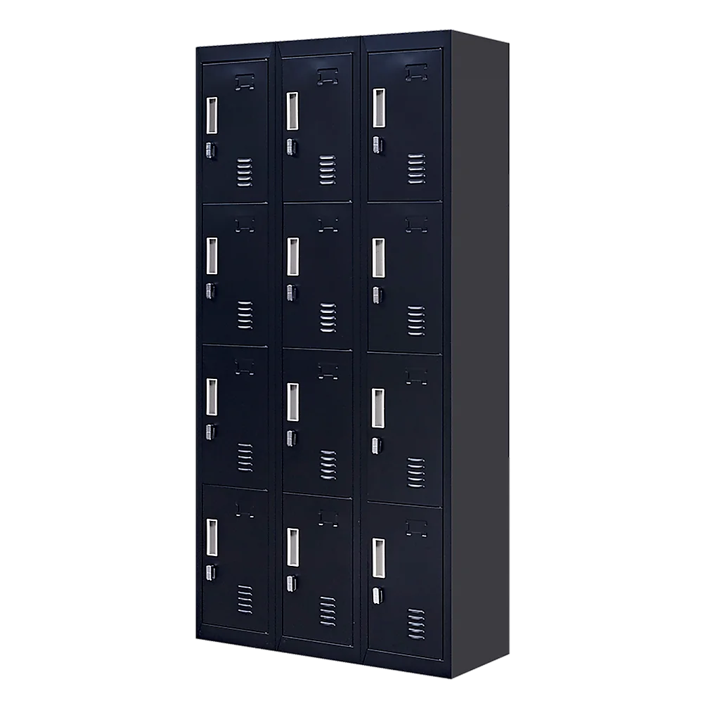 12-door office gym storage locker