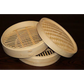 12 Inch Brand New Bamboo Steamer Set-2 Steamer Baskets