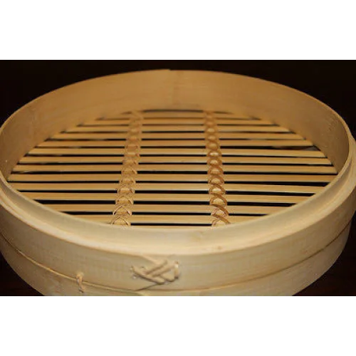 12 Inch Brand New Bamboo Steamer Set-2 Steamer Baskets