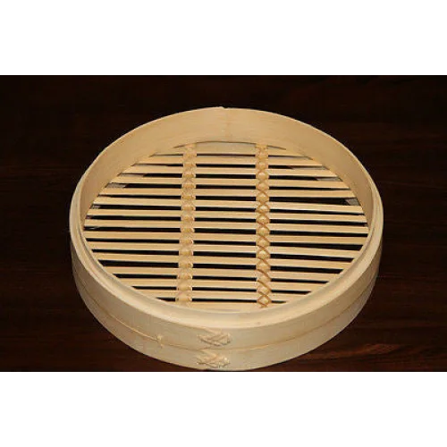 12 Inch Brand New Bamboo Steamer Set-2 Steamer Baskets