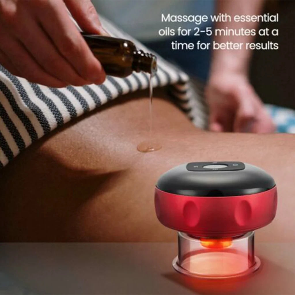 12 levels Electric Cupping Therapy Smart Scraping Massager