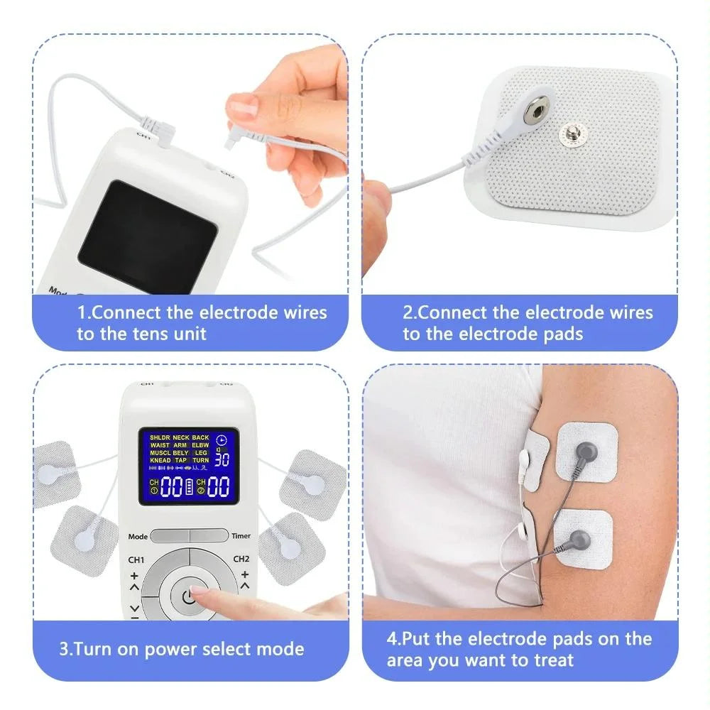 12 Mode Tens Machine For Pain Relief Hh-8812 - Health &