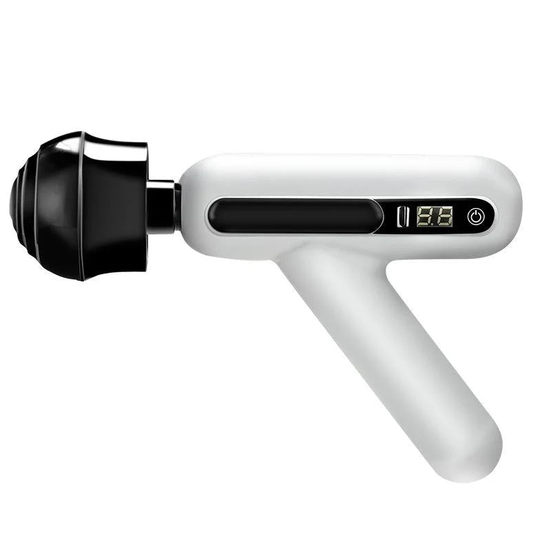 12-Speed Rechargeable Mini Massage Gun With Lcd Touch