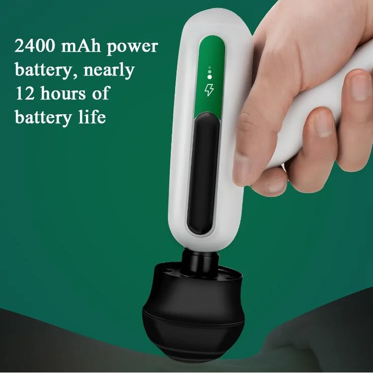 12-Speed Rechargeable Mini Massage Gun With Lcd Touch