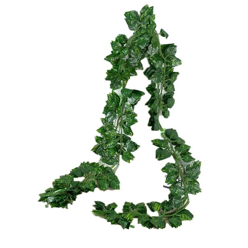 12 X 2M Artificial Ivy Vine Fake Foliage Flower Hanging