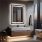 1200x800mm LED Bathroom Mirror Anti-fog Illuminated