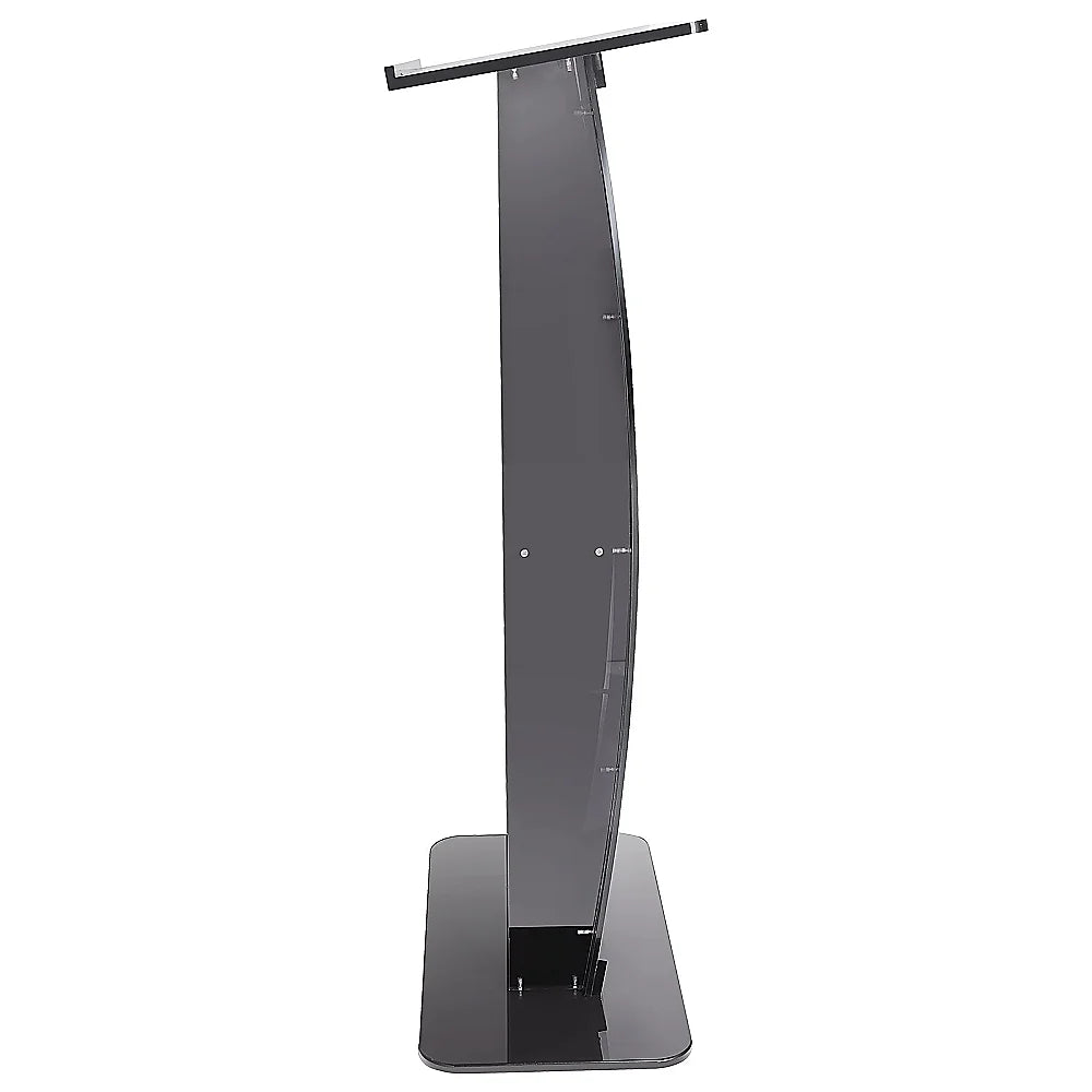 120cm Acrylic Podium Stand Black - Furniture > Office >