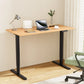 Home office desk in 120cm with product-specific shape
