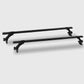 120cm Universal Rain Gutter Car Roof Rack Cross Bars Black