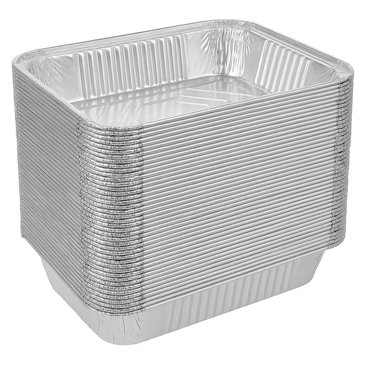 120x Aluminium Disposable Foil Food Container