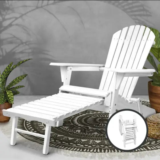 Why the Adirondack Beach Chair with Ottoman Is the Perfect
