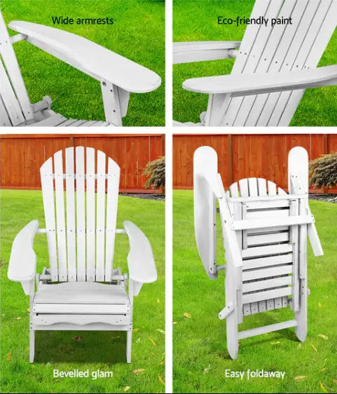 Why the Adirondack Beach Chair with Ottoman Is the Perfect