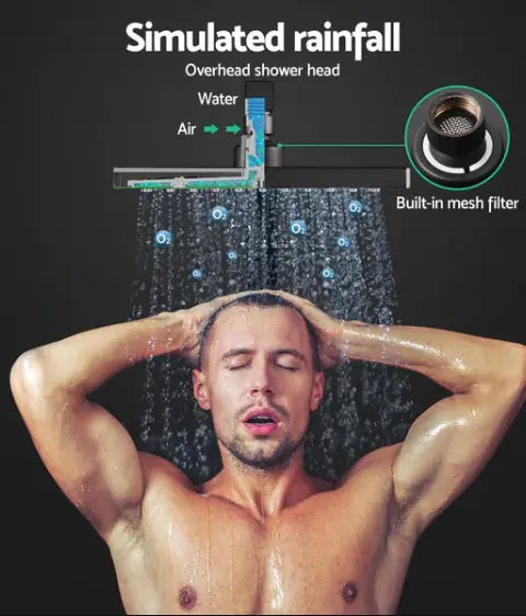Transform Your Bathroom with a Rain Shower Head Mixer:
