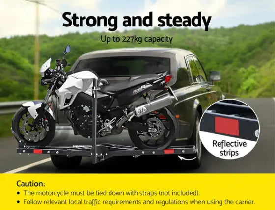 Why the Motorcycle Carrier Rack 2’’ Towbar Arm