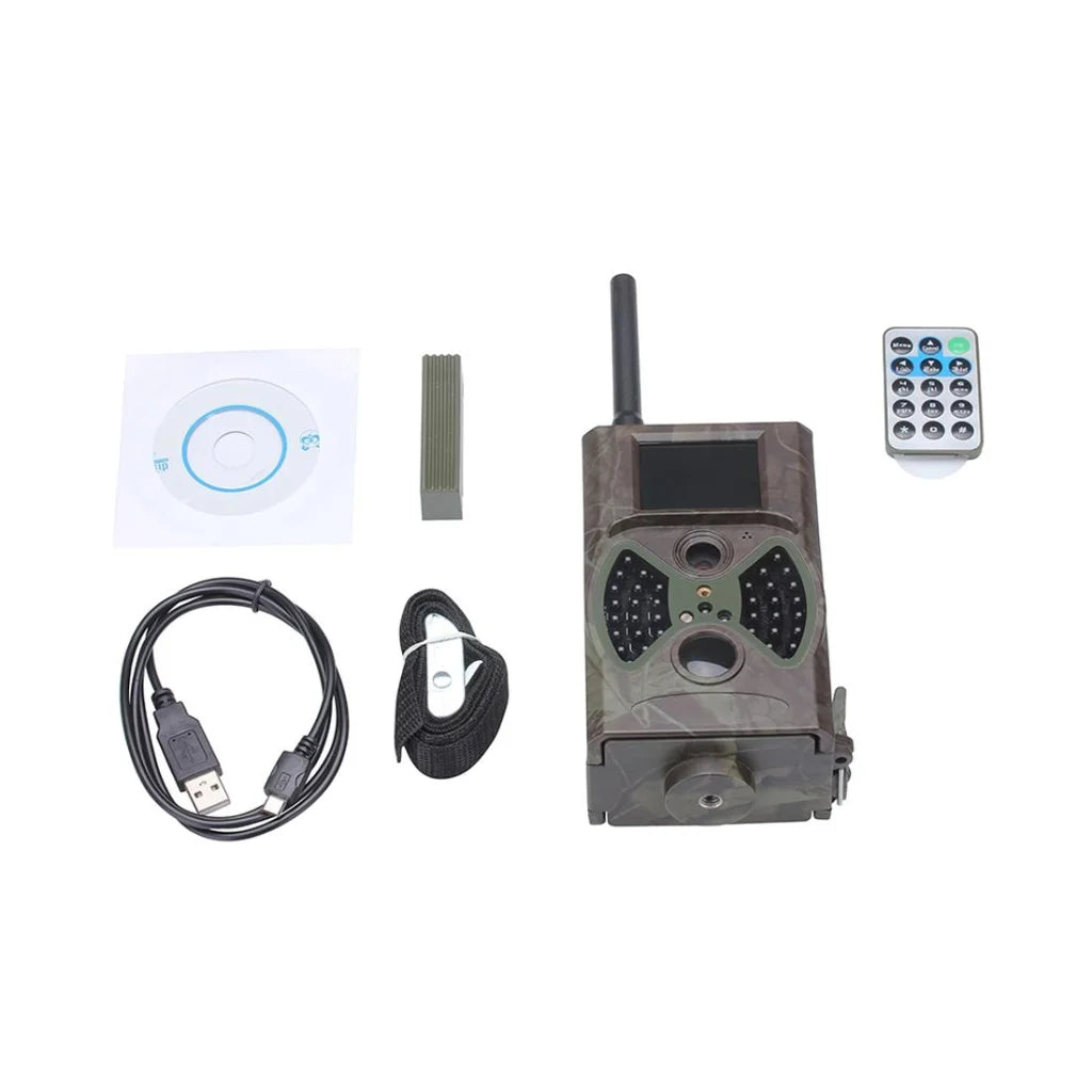 12Mp Waterproof Trail Camera With Night Vision And Mms