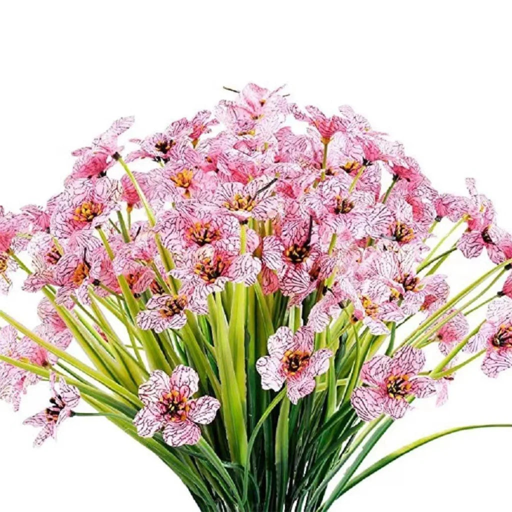12pcs Artificial Flowers Set for Home Decor Wedding Party