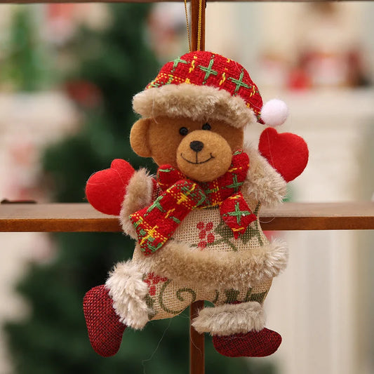 12pcs Dancing pendant bear for Christmas tree - Occasions >