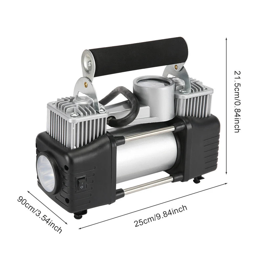 12V 150PSI Car Air Compressor Portable Tyre Inflator