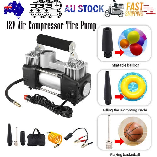 12V 150PSI Car Air Compressor Portable Tyre Inflator